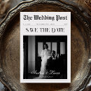 Search for vintage newspaper invitations Black and white