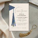 Search for school colors graduation invitations Blue