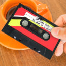 Search for cassette business cards Disc jockey
