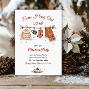 Search for retro christmas invitations Family christmas party