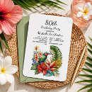 Search for hummingbird birthday invitations Tropical