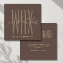Search for waxing business cards Modern