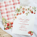 Search for berry sweet baby shower invitations Watercolor