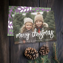 Search for purple christmas cards Script