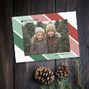 Search for on striped christmas cards Family