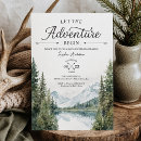 Search for let the adventure begin baby shower invitations Mountain