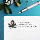Search for pilot return address labels Aeroplane