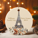 Search for paris france christmas tree decorations Eiffel tower
