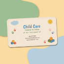 Search for clouds business cards Nanny