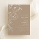 Search for line art wedding invitations Vintage