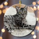 Search for photo pet memorial ornaments Heart