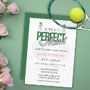 Search for sports bridal shower invitations Tennis