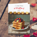 Search for waffle love postcards I love you
