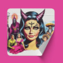 Search for vintage devil stickers Demon
