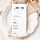 Search for black tie menus Modern
