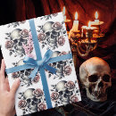 Search for pink skull wrapping paper Floral