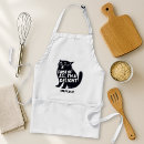 Search for funny cat quotes aprons Saying