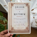 Search for book wedding invitations Minimalist