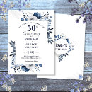 Search for 50th anniversary wedding save the dates Floral