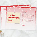 Search for letter from santa postcards Nice list