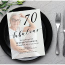 Search for 70 and fabulous invitations Modern