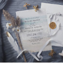 Search for water wedding invitations Minimalist