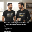 Search for dad est tshirts Dad to be