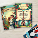 Search for storybook wedding invitations Castle