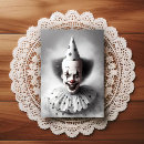 Search for creepy birthday cards Clown