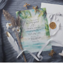 Search for paradise wedding invitations Elegant