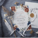Search for terracotta and navy wedding invitations Elegant