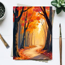 Search for orange red postcards Foliage