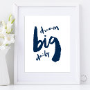 Search for motivational art Dream big