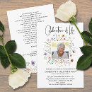 Search for memorial tribute invitations Forever in our hearts