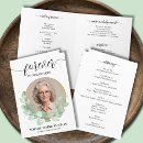 Search for celebration of life funeral programs In loving memory