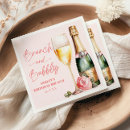 Search for brunch and bubbly napkins For her