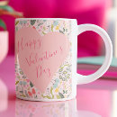 Search for happy valentines day coffee mugs Pink