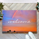 Search for blue and orange doormats Sunset