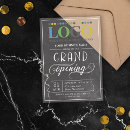 Search for restaurant grand opening invitations Typography