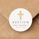 Search for religious round stickers Cross