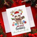 Search for funny sloth christmas cards Humour
