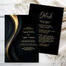 Search for elegant black and gold wedding invitations Stylish