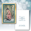 Search for victorian woman christmas cards Retro