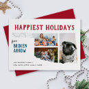 Search for seasonal moving announcement cards Red