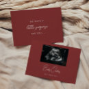 Search for red envelope invitations Burgundy