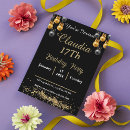 Search for prom night invitations Gold