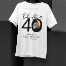 Search for 40th birthday tshirts Minimalist