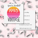 Search for retro 30th birthday invitations Neon