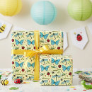 Search for insect wrapping paper Yellow