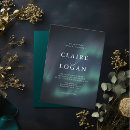 Search for northern lights wedding invitations Night